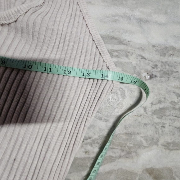 Fashion Nova Taupe Ribbed Bodycon Midi Dress 3X Plus Size - Picture 8 of 9